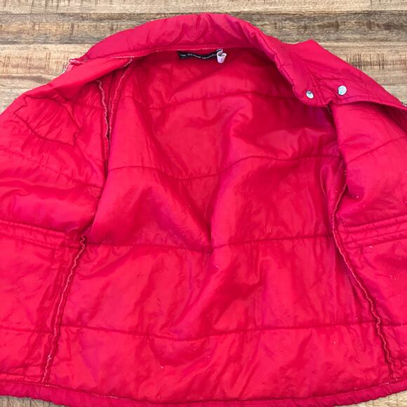 Vintage Harley Davidson AMF Puffer Coat Men M Red Owner Group Patch 70s USA Made - Picture 6 of 16